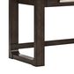Ashley Breckington 3-Piece Desk with Bookcase and Chair Set in Dark Brown, , large