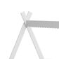 Ashley Hallityn Full Tent Floor Bed in Matte White, , large