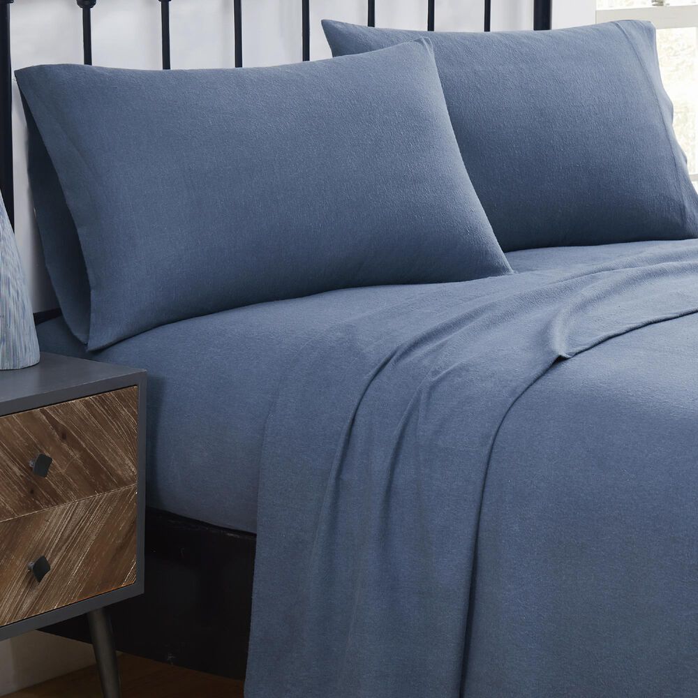 Pem America Truly Soft 4-Piece Full Sheet Set in Blue, , large
