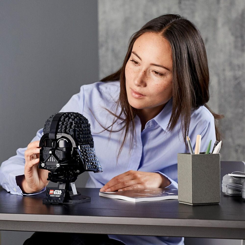 LEGO Star Wars Darth Vader Helmet Building Set, , large