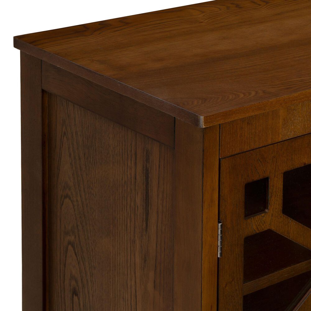 Linon Home Decor Fetti Large Cabinet in Brown, , large