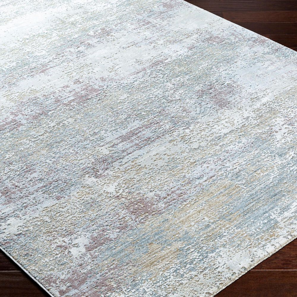 Surya Brunswick 5&#39; x 7&#39;5&quot; Blue, Cream, Tan, Olive, Dusty Pink and Light Slate Area Rug, , large