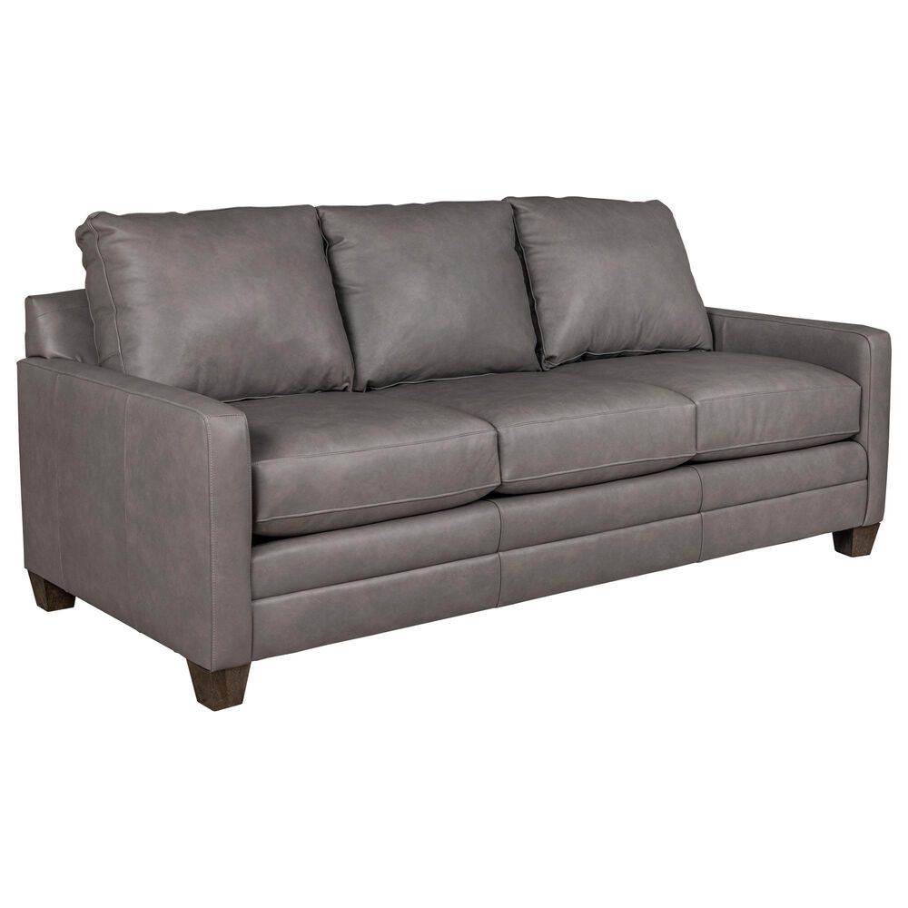 Bassett Profiles3 Thin Track Arm Leather Sofa, , large