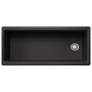 Blanco Inteos 45" Undermount Single Bowl Kitchen Sink in Anthracite, , large