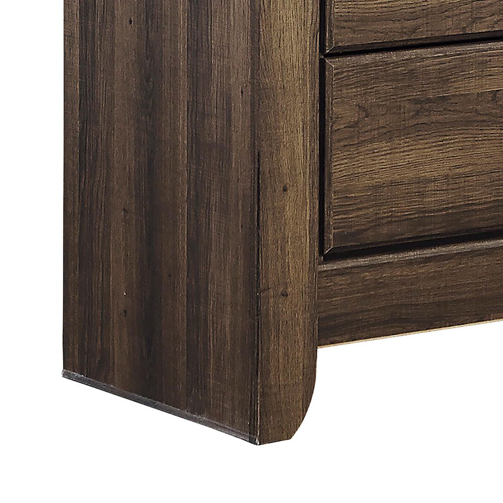 Ashley Juararo 5 Drawer Chest in Dark Brown, , large