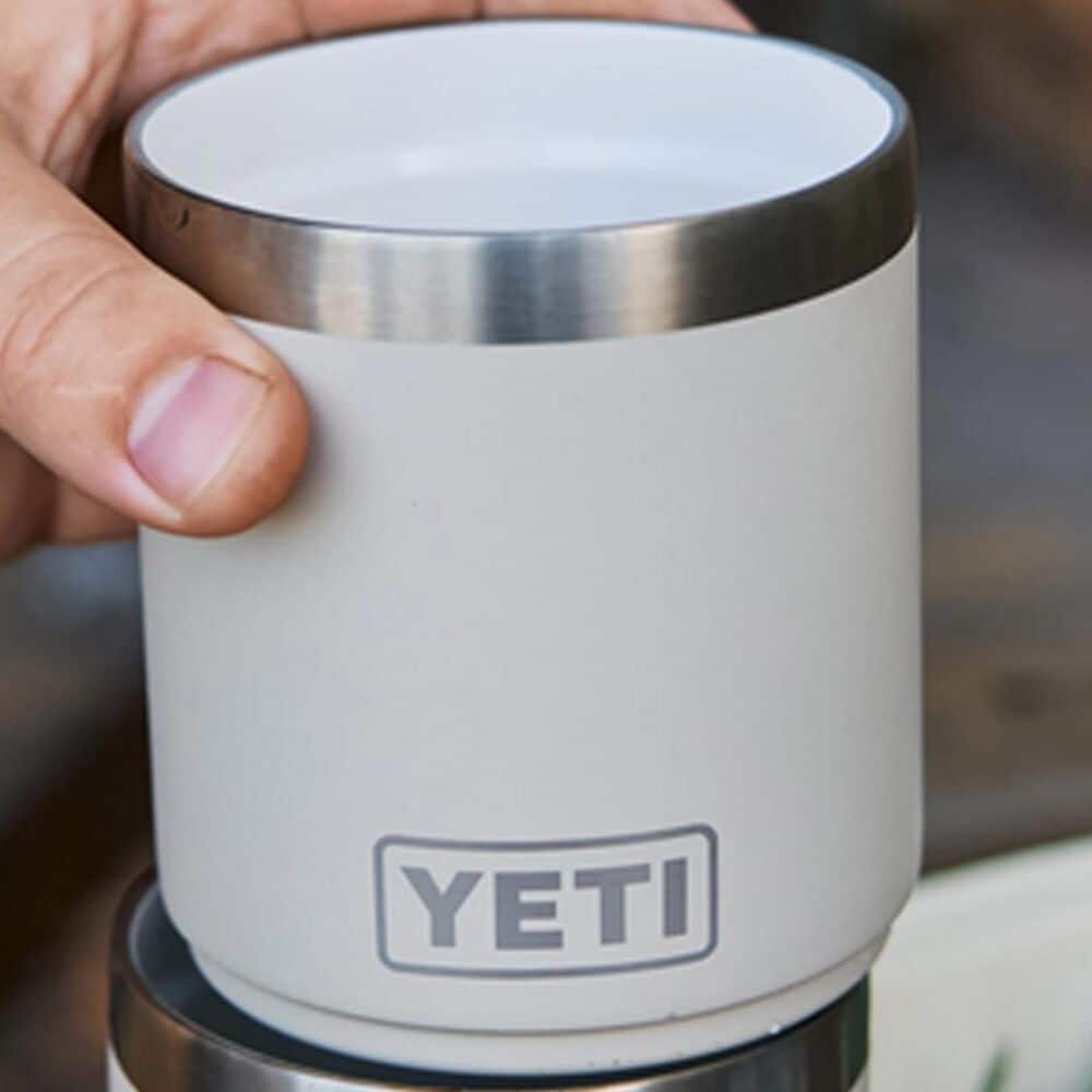 YETI Rambler 10 Oz Stackable Lowball 2.0 with MagSlider Lid in White, , large