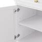 HOMLUX 52" Kitchen Island with Drop Leaf in White, , large
