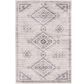 Central Oriental Rugease Aminah Light Gray 5" x 7" Area Rug, , large