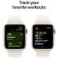 Apple Watch SE GPS 40mm Starlight Aluminum Case with Starlight Sport Band - M/L, , large