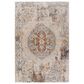 Surya Laila 6"7" x 9"6" Orange, Teal, Sage, Saffron, Gray and Cream Area Rug, , large