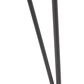 Hearth and Haven Zion Patio Bench in Teak and Black, , large