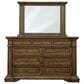 Millenium Frantanna 4 Piece King Panel Bedroom Set in Brown, , large