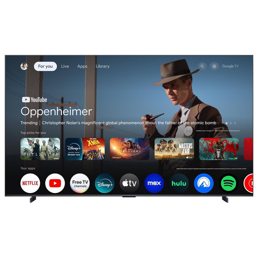 TCL 98" Class QM6K Series 4K UHD HDR QD-Mini LED - Smart Google TV with Q Class 5.1.2 Channel Soundbar System in Black, , large