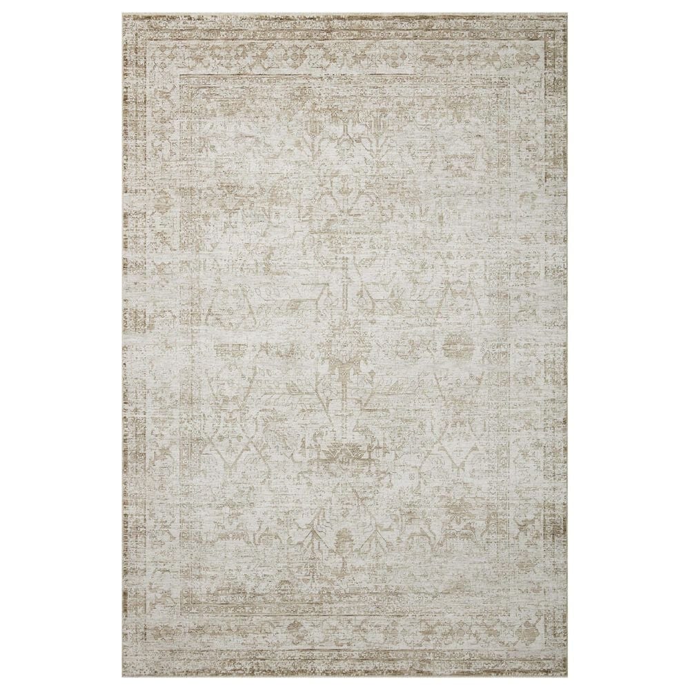 Amber Lewis x Loloi Honora 2" x 3"4" Ivory and Natural Area Rug, , large