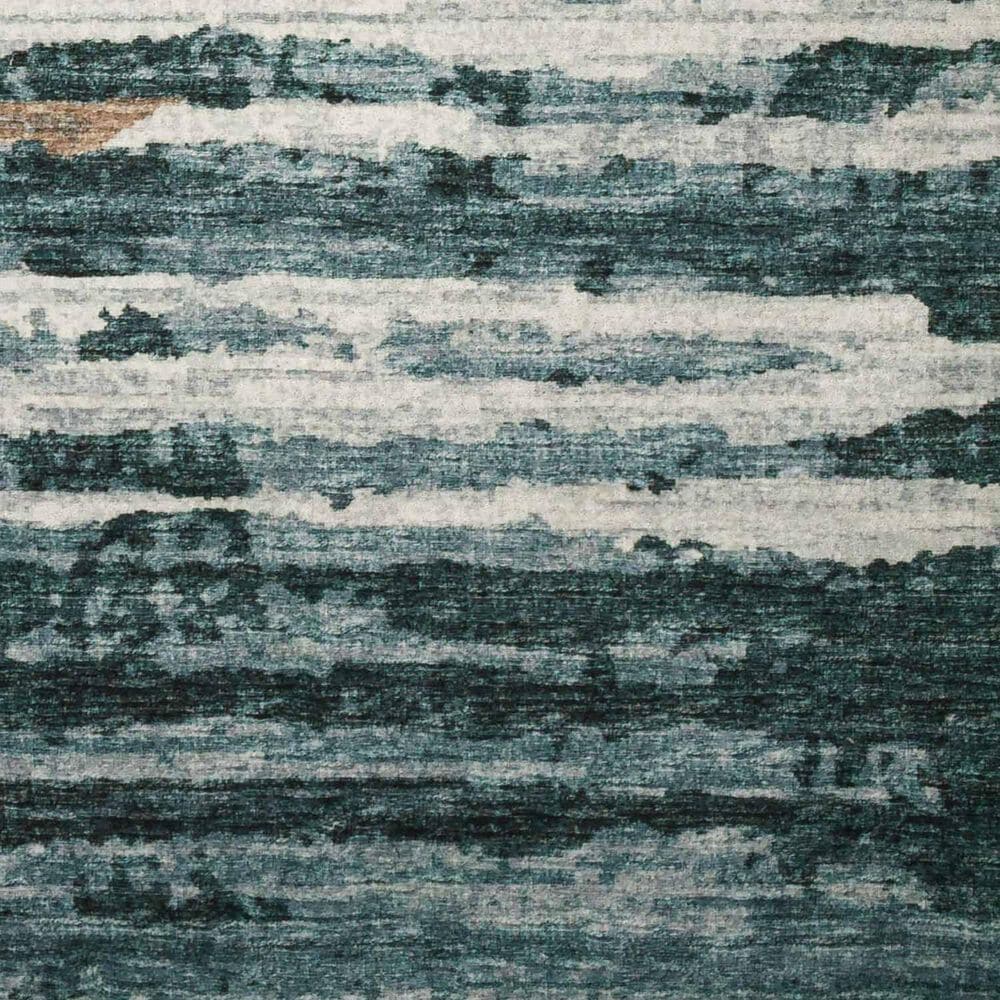 Dalyn Rug Company Brisbane Striped 8&#39; Round Midnight Area Rug, , large