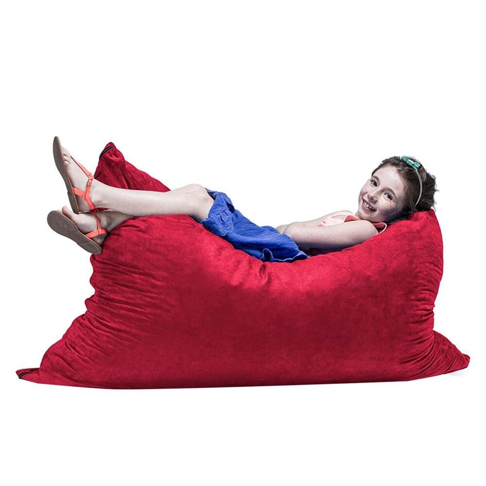 Jaxx 3.5&#39; Pillow Kids Bean Bag in Cherry, , large