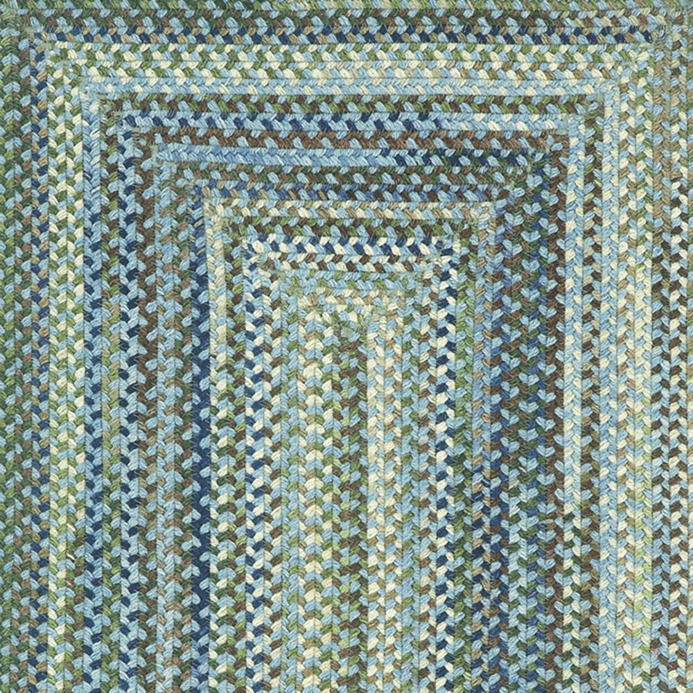 Capel Homecoming 0048-400 3&#39; x 5&#39; Oval Sky Blue Area Rug, , large