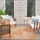 Nourison Garden Oasis Nautical Coral 4" x 6" Indoor/Outdoor Area Rug, , large