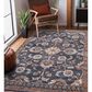 Amer Rugs Jordan 9"2" x 12"2" Navy Blue Area Rug, , large