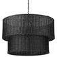 Golden Lighting Erma 9-Light Chandelier in Matte Black, , large