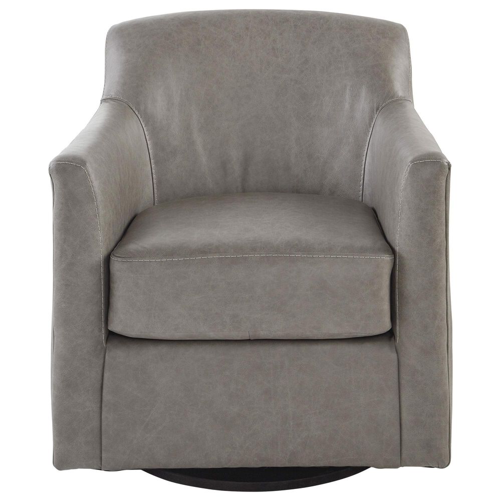 Ashley Bradney Swivel Accent Chair in Fossil, , large