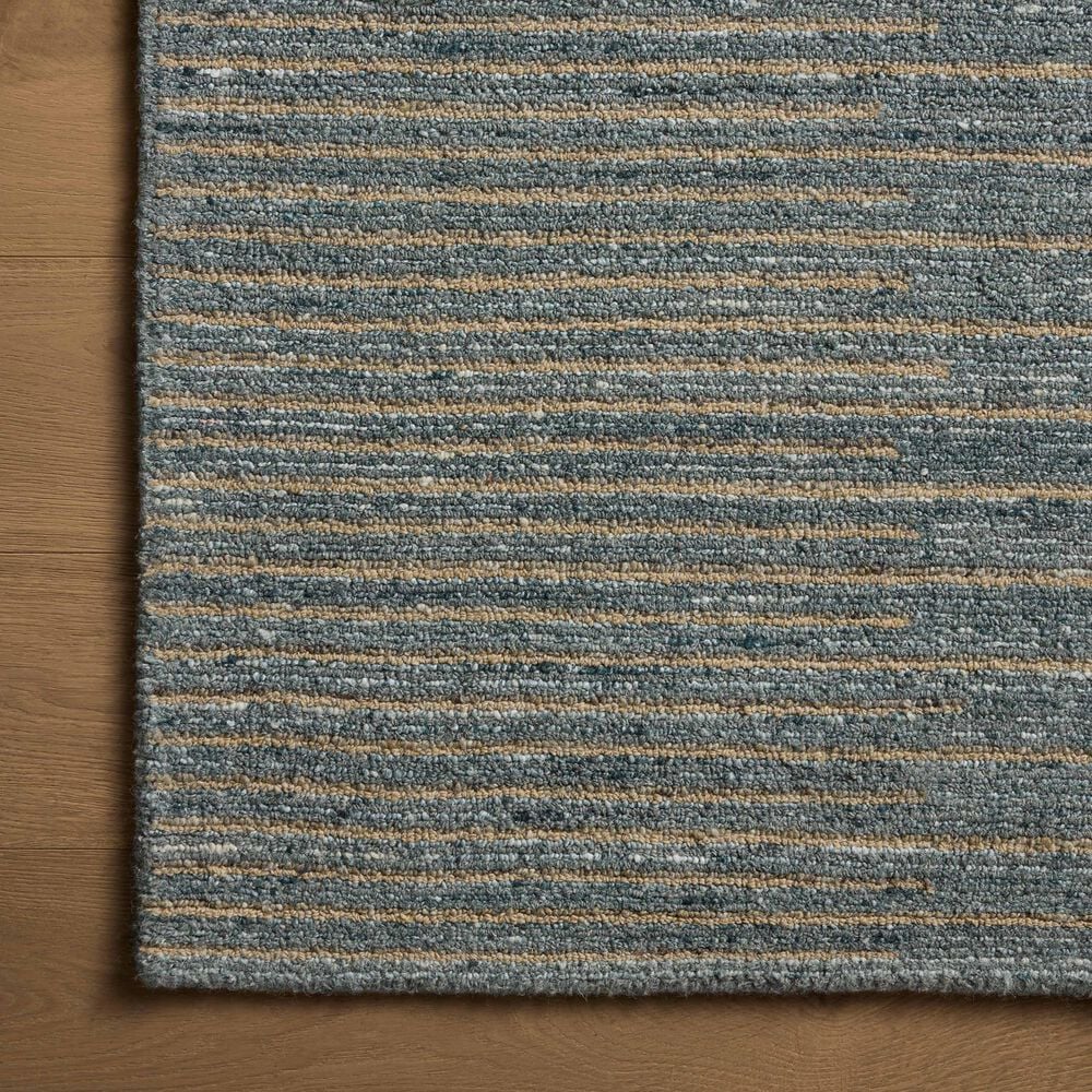 Loloi Elias Slate and Natural 2&#39;6&quot; x 7&#39;6&quot; Runner, , large