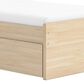 Ashley Onita Twin Panel Platform Bed with 1 Side Storage in Natural, , large