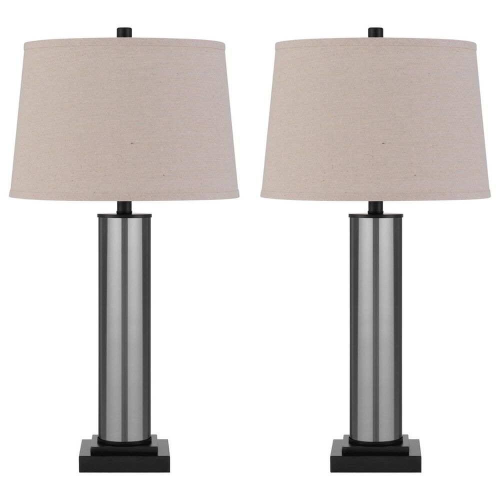 Cal Lighting Garner Table Lamp in Black &#40;Set of 2&#41;, , large