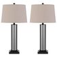 Cal Lighting Garner Table Lamp in Black (Set of 2), , large