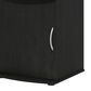 HOMLUX 3-Tier Standing Bookshelf with Storage Cabinet in Blackwood and Black, , large