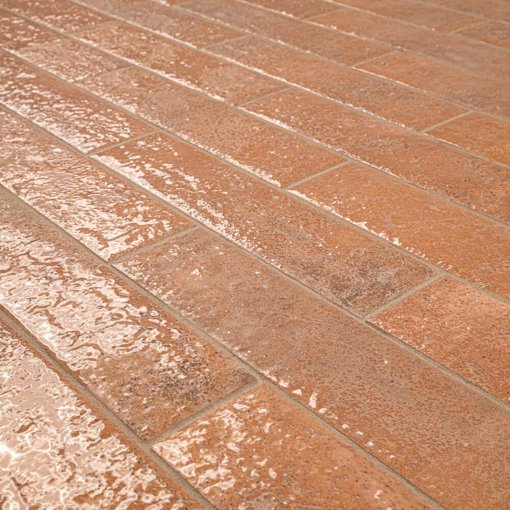 MS International Mattonella Cotto 2.5" x 10" Porcelain Tile, , large