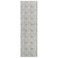 Dalyn Rug Company Soft Essentials Chevron Silver 2"3" x 7"6" Runner, , large