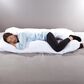 Timberlake 7-in-1 Full Body Pillow with Removable Cover in White, , large