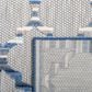 Safavieh Cabana CBN333G 9" x 12" Grey and Blue Indoor/Outdoor Area Performance Rug, , large