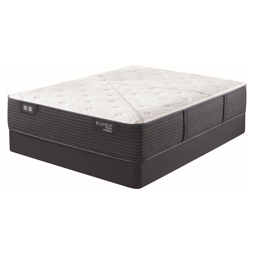 Serta iComfort Hybrid Quilted CF2000 Plush California King Mattress with High Profile Box Spring, , large