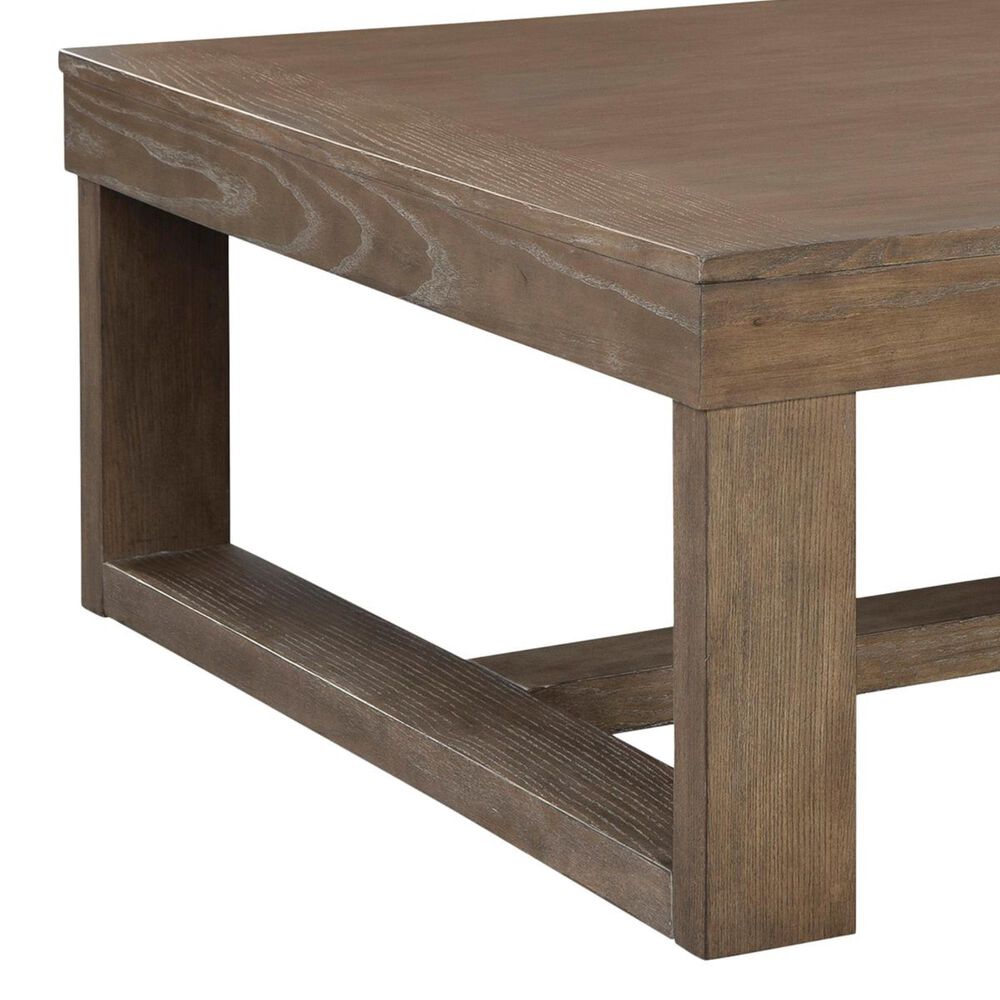 Ashley Cariton Cocktail Table in Grayish Brown, , large