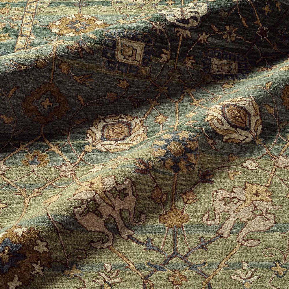 Jaipur Cardamom Ahava Green 12' x 15' Area Rug, , large