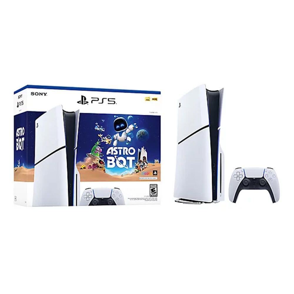 Sony PlayStation 5 Slim Disc Console - ASTRO BOT Bundle, , large