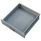 HOMLUX 40.5" Outdoor Kitchen Island with One Drawer in Blue Grey and Stainless Steel, , large