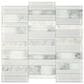 Dal-Tile SimplyStick Stormy Mist 12"x12" Straight Stack Mosaic Sheet, , large