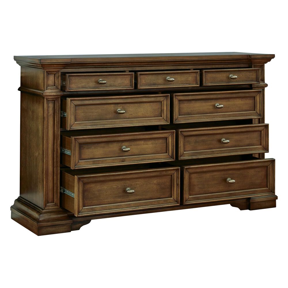 Millenium Frantanna 9 Drawer Dresser in Brown, , large