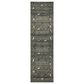 Oriental Weavers Venice 2"3" x 7"6" Blue and Gold Runner, , large
