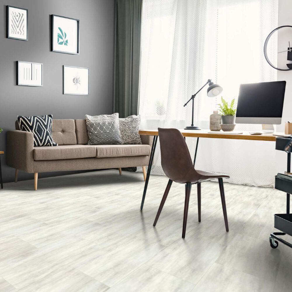 Tru-Cor PBE Tile Linear Oatmeal 16&quot; x 32&quot; Luxury Vinyl Tile, , large