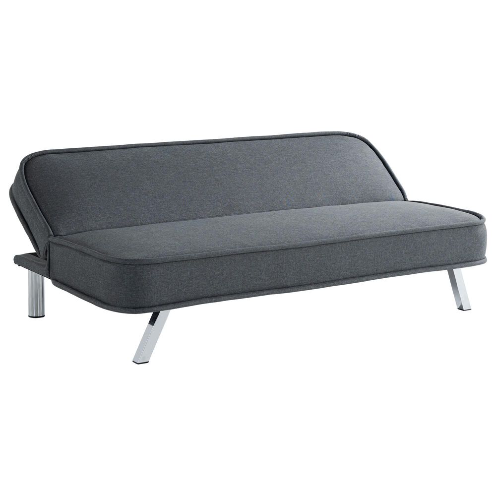 Lifestyle Solutions Toni Convertible Sofa in Charcoal, , large