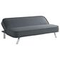 Lifestyle Solutions Toni Convertible Sofa in Charcoal, , large