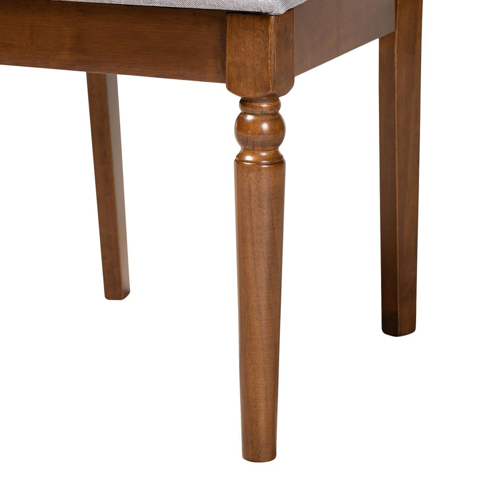 Baxton Studio Renaud Side Chair in Walnut Brown (Set of 2), , large
