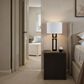Renwil Lila Table Lamp in Matte Black and Gold, , large