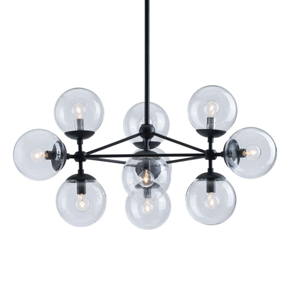 Zuo Modern Belfast Ceiling Lamp in Black, , large