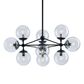 Zuo Modern Belfast Ceiling Lamp in Black, , large