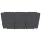 Catnapper Trifecta Power Reclining Sofa with Drop Down Table in Smoke, , large